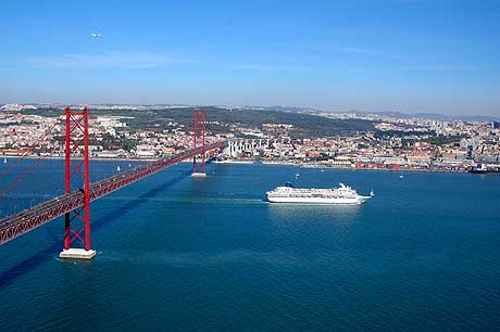 Lisbon harbor