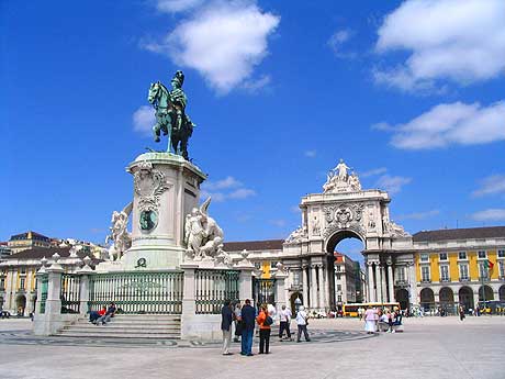 Praca do Comercio in Lisbon