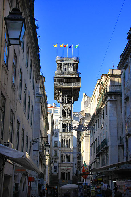 Santa Justa elevator in Lisbon