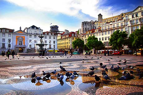 Centrul orașului Lisabona