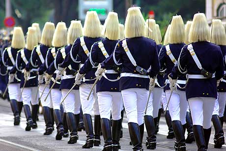 Garda republicana Lisabona Portugalia