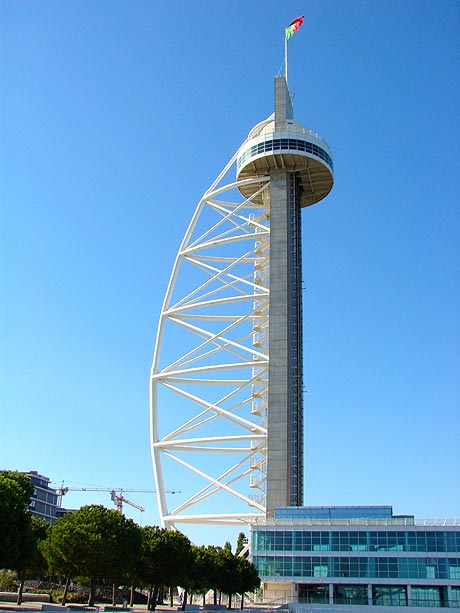 Turnul Vasco Da Gama Lisabona foto